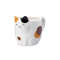 Adorable Japanese style coffee/tea cup mug Maneki neko fortune cat tri-color